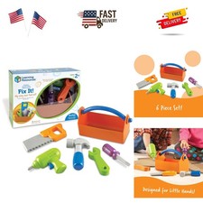Educational 6-Piece Toddler Tool Set with Realistic Sound Effects - Ages 2 
