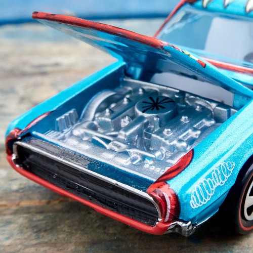 Coche de arte pop Hot Wheels x Kenny Scharf personalizado T-Bird 1:64 Mattel Creations - Imagen 18 de 23