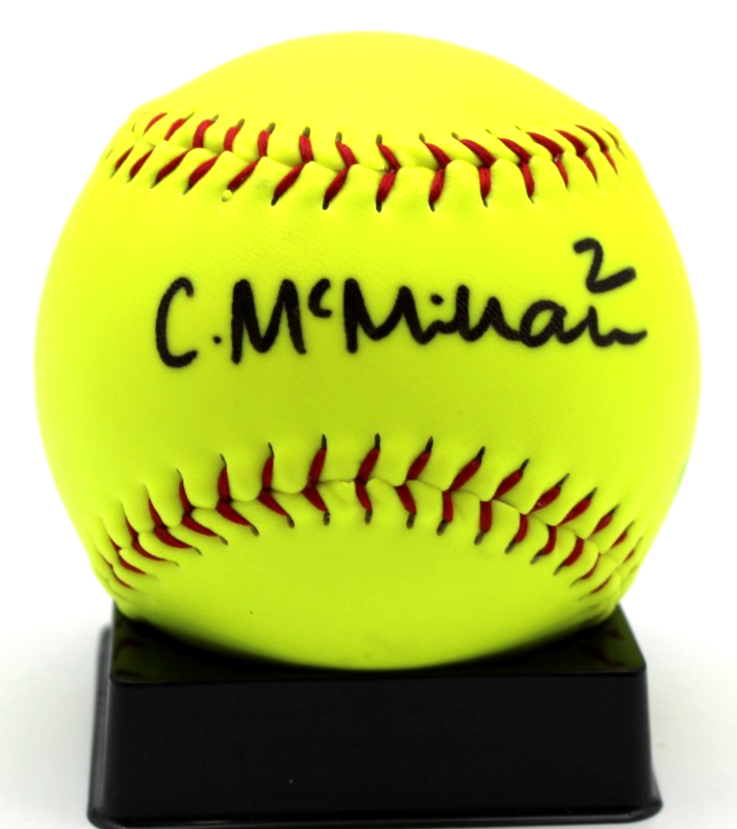 Cori McMillan Autographed Signed Chicago Bandits AUSL USA Softball w/Beckett BAS COA BT78233 