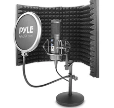 PyleUsa USB Compact Microphone Kit - Studio Desktop