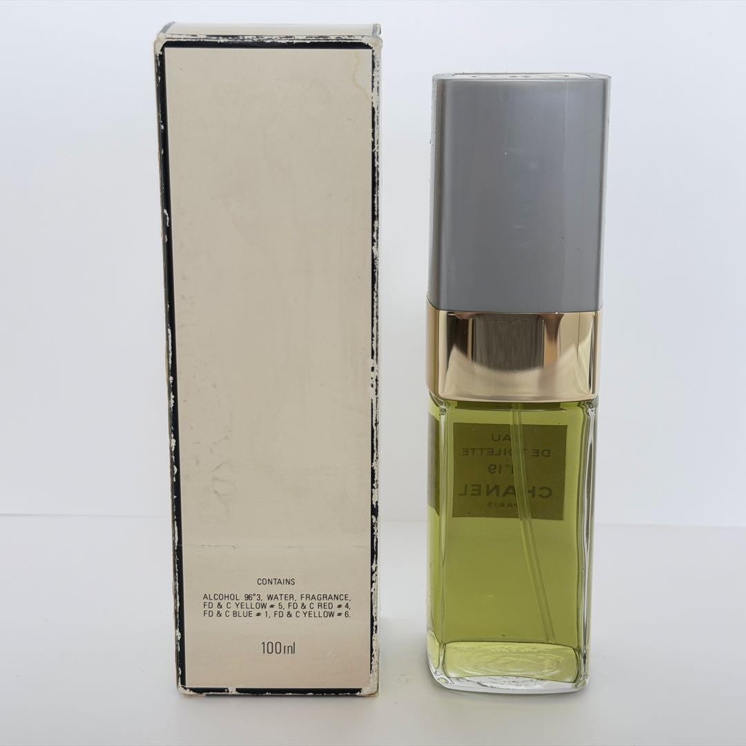 Chanel No.19 Eau de Toilette 100ml 3.4 fl oz Vintage Perfume | eBay