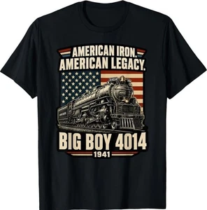 Big Boy 4014 Steam Locomotive Vintage American Railroad T-Shirt