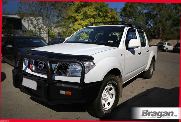 Motorhaube Schutz FüR Nissan Navara D40 2005 - 2010 GetöNt GehäRtet Acryl GetöNt-image