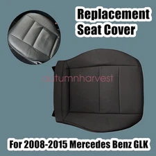 2008-2015 fits Mercedes Benz GLK 250 350 Driver Bottom Leather seat cover Black