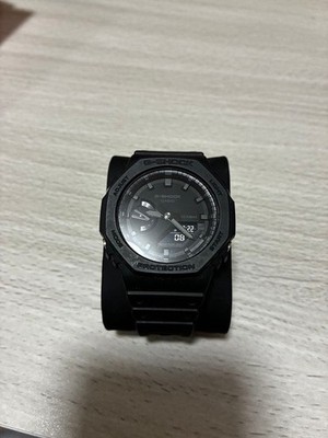 Casio G-SHOCK GA-2100-1A1JF All Black Ana-Digi CasiOak Men's Watch