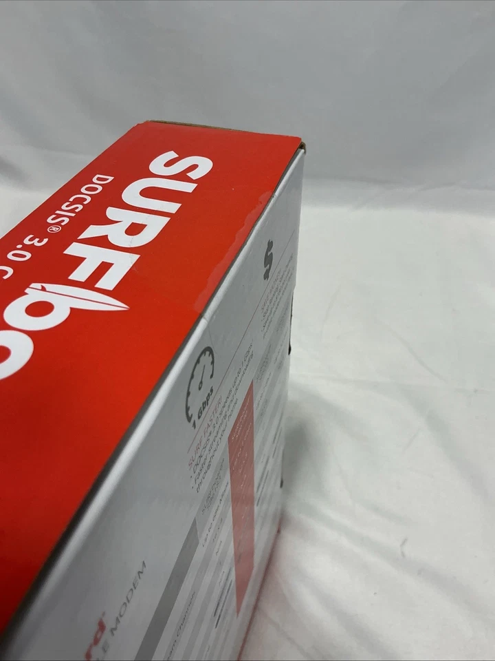 ARRIS Surfboard SB6190-RB DOCSIS 3.0 Cable Modem, White - Image 2 of 2