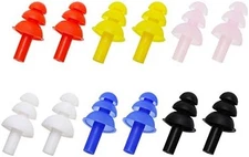 Silicone Swimming Ear Plugs Waterproof Noise Reduction