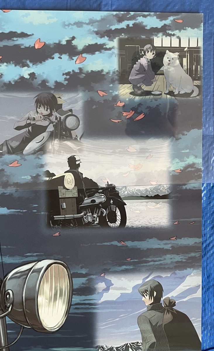 The Beautiful World Kino No Tabi PS2 Promotional Poster Keiichi