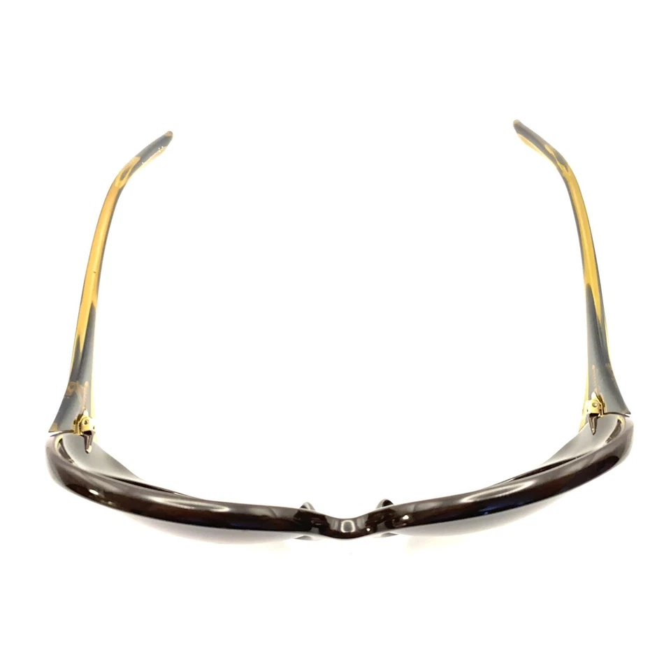 Gafas de sol Christian Dior marrón de gran tamaño mariposa lentes marrones diseñador italiano Foto 4 de 4