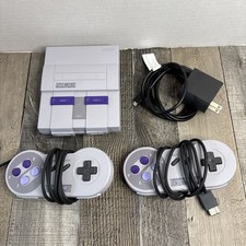 SNES Super Nintendo Entertainment System Classic Edition Mini Console CLV-201