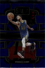 Stephen Curry 2023-24 Panini Select Blue (Retail Base) Golden State Warriors #56