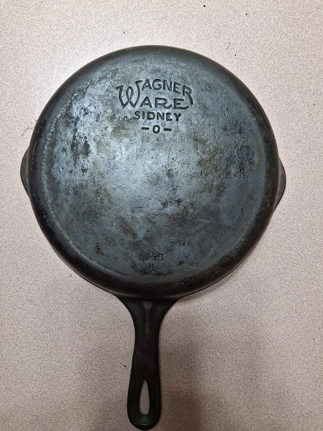 Vintage Wagner Ware No 6 (1056H) Cast Iron Skillet