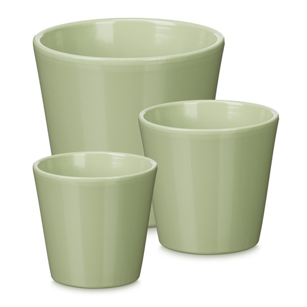 Konische BlumentöPfe Ø 14, 17, 22 Cm, 3Er Set-image