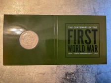 Royal Mint First World War Centenary &pound;5 Coin 2014 Uncirculated Mint