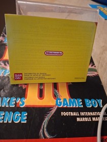 Notice manuel De Jeu Original Nintendo Nes Burai Fighter en FRA