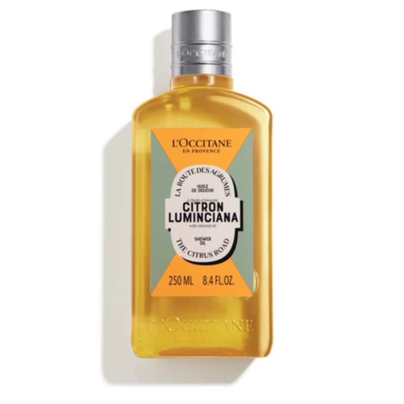 L'Occitane Shower Oil 250ml Body Lotion 200ml Hand Cream Set Citron Luminciana   - Image 3 of 4
