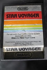 STAR VOYAGER (Atari 2600 VCS) 1982 VIDEO GAME Tested 5200 7800