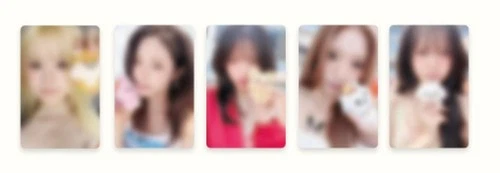 fromis_9 Glow ME POP-UP STORE OFFICIAL LUCKY DRAW PHOTOCARD PHOTO CARD ONLY