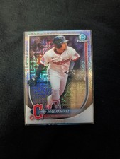 2025 Bowman Chrome - Jose Ramirez #21 Mega Box Mojo Refractor Guardians