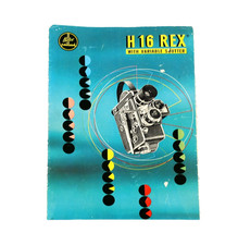 BOLEX H16 REX - VINTAGE BROCHURE - FOLD OUT