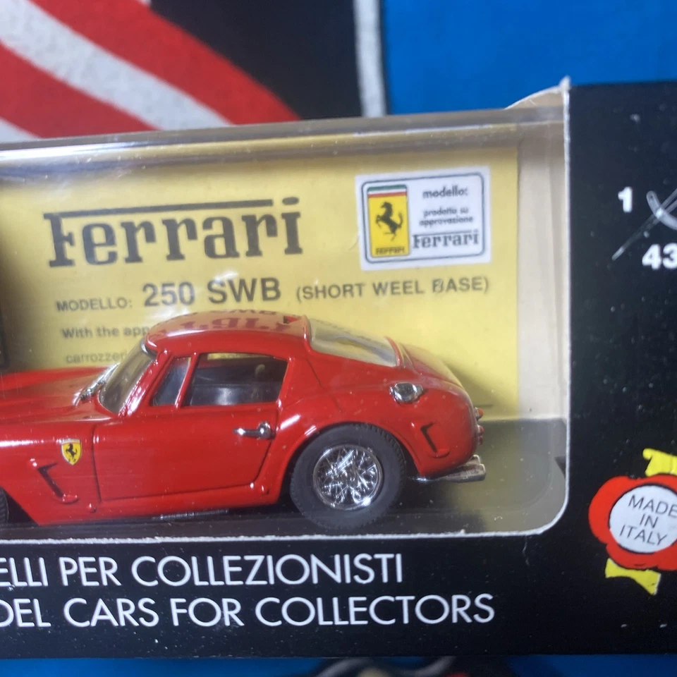 Bang 1/43 7075 Ferrari 250 SWB “Prova” Red New Boxed - Image 4 of 4