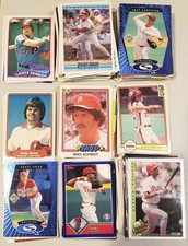 HUGE MLB 2300 Baseball Card Lot: Philadelphia Phillies HOF RC Stars Inserts More