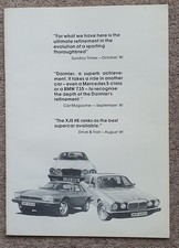 Jaguar press clippings brochure 1981