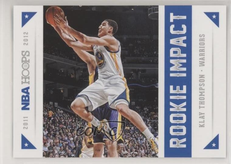 2012-13 NBA Hoops Rookie Impact Klay Thompson #4 07i8