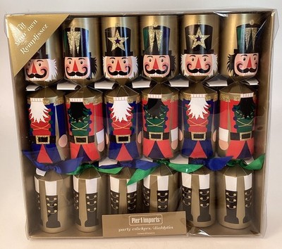 PIER 1 IMPORTS 6 Party Nutcrackers Fill Your Own Party Crackers