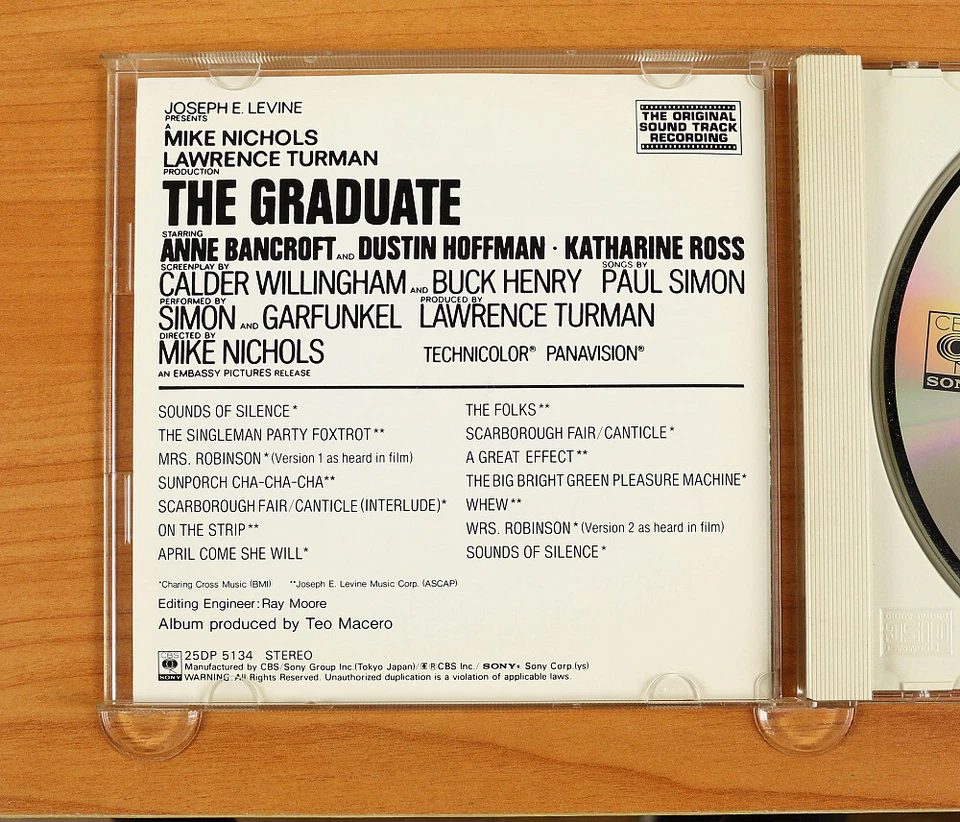 Paul Simon, Simon & Garfunkel, David Grusin - The Graduate (Original Soundtrack) Foto 3 de 4