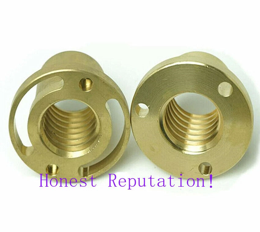 1Set Milling Machine Part Longitudinal Brass Feed Nut Y Axis For Bridgeport Mill - Image 4 of 4