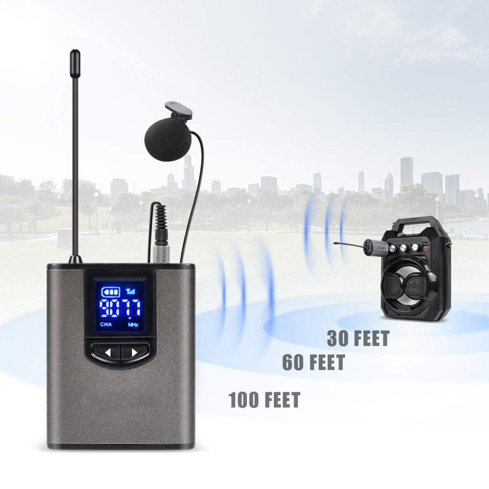 Wireless Headset Lavalier Microphone 