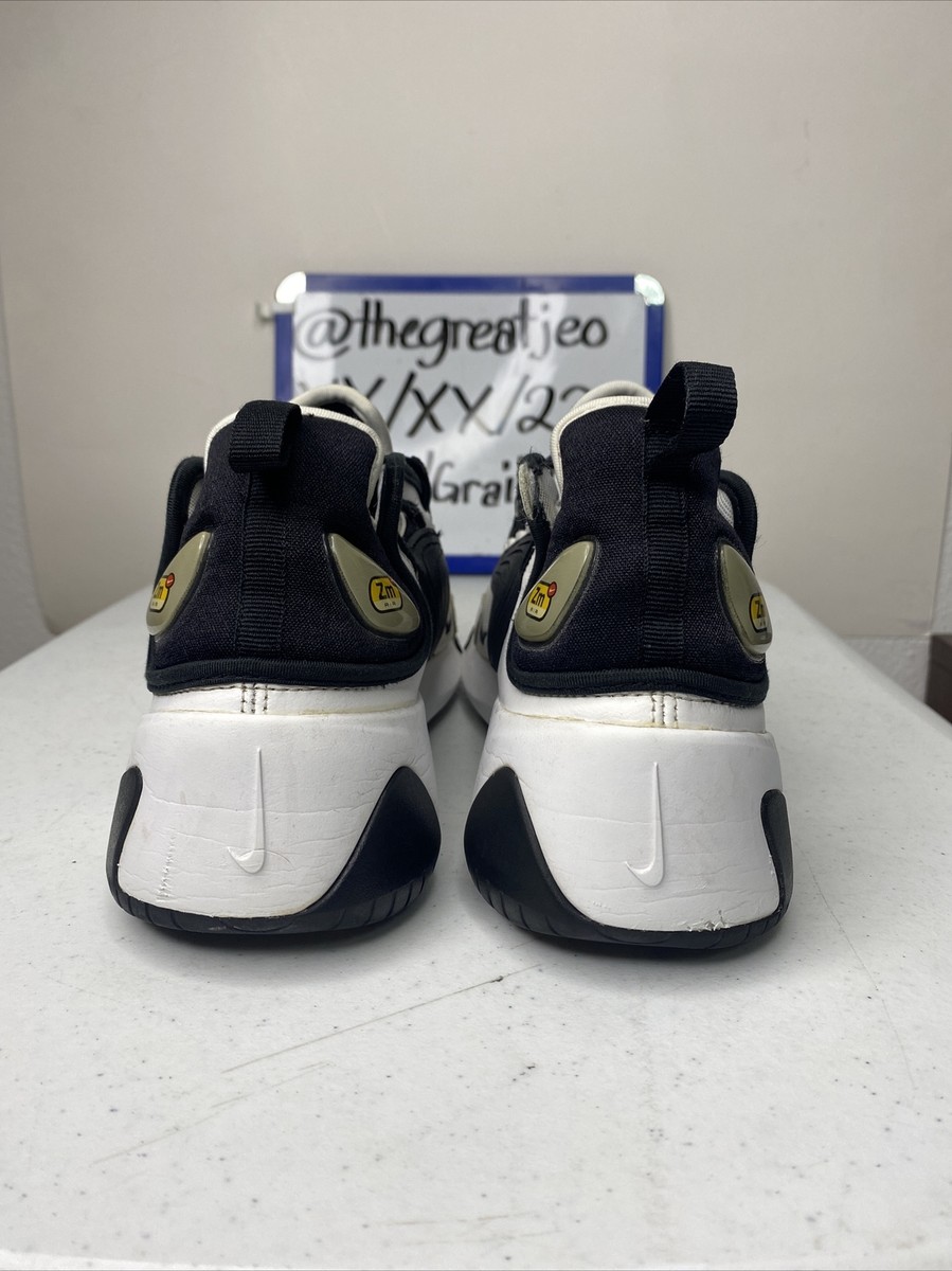 Nike Zoom 2K ZM Air Black & White Casual Shoe Men's Size Nike Zoom 2K ZM Air Black & White Casual Shoe Men's Size