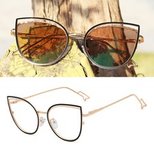 Fashion Retro Women Cat Eye Photochromic Reading Glasses UV400 Sunglasses Reader