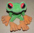 Rainforest Cafe Tree Frog Cha-Cha Plush Doll