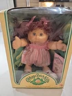 2004 Cabbage Patch Kids Doll Certificate Red Auburn Hair Cobalt Blue Eyes NEW