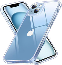 Case For iPhone 15 14 Pro Max Plus 13 12 11 XS 7 8 Clear Shockproof Cover Gel