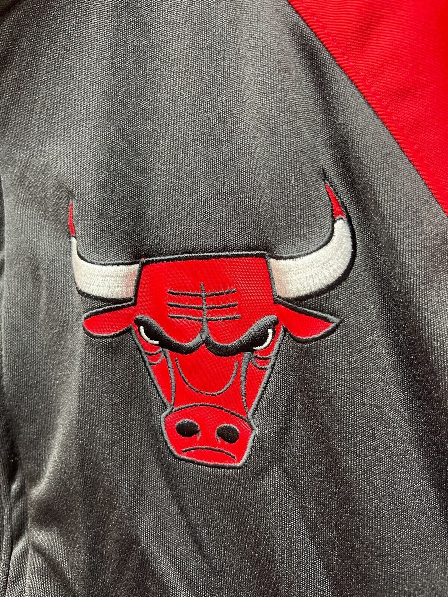 Chicago Bulls NBA Full Zip UP Track Jacket Adidas Black Chicago Bulls NBA Full Zip UP Track Jacket Adidas Black