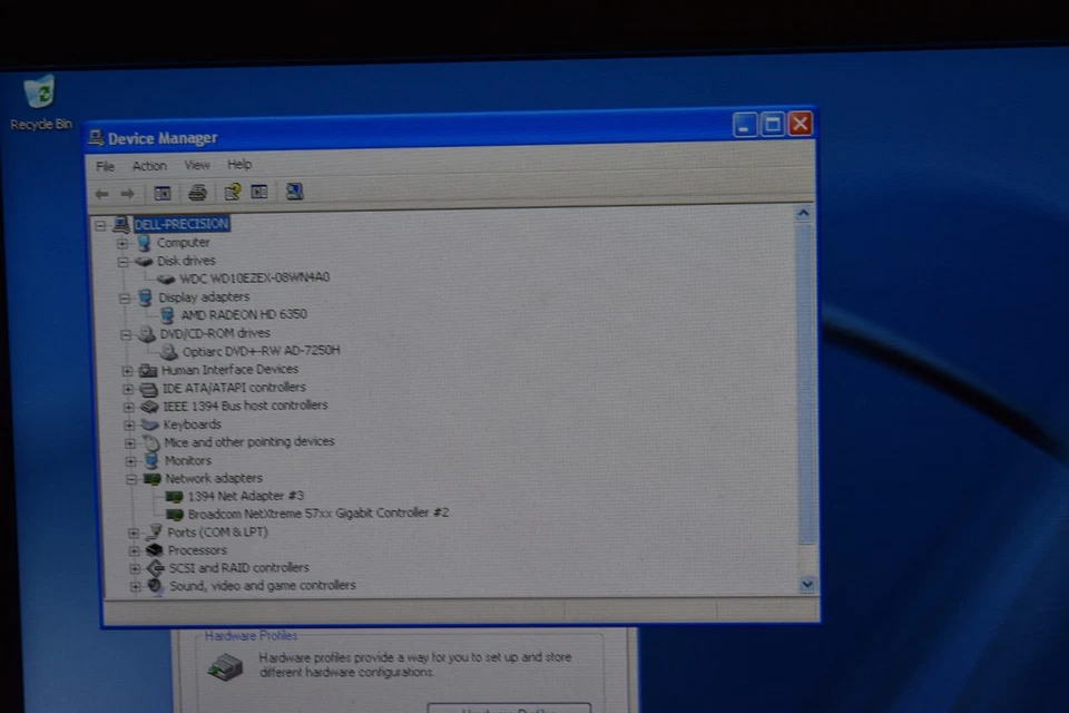 Unidad de disco duro Dell Precision Xeon T7500 X5690 3,47 GHz 48 GB RAM 1 TB Windows XP Pro x64 bits Foto 4 de 4