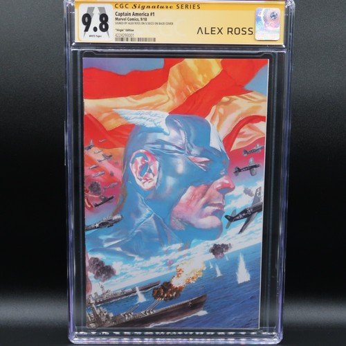 Captain America #1 9/18 - 🔑 1st Appearance of the Power Elite - Alex Ross Cover