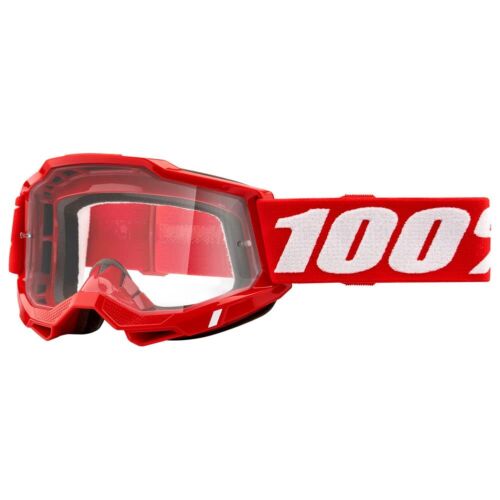 100% Accuri 2 OTG Goggle Red / Clear Lens