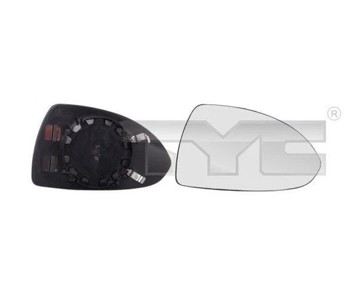 TYC Mirror Glass, outside mirror 325-0092-1