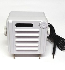 WATERPROOF MARINE EXTERNAL SPEAKER FOR RADIOS, CB,S 1P68 RATING WHITE
