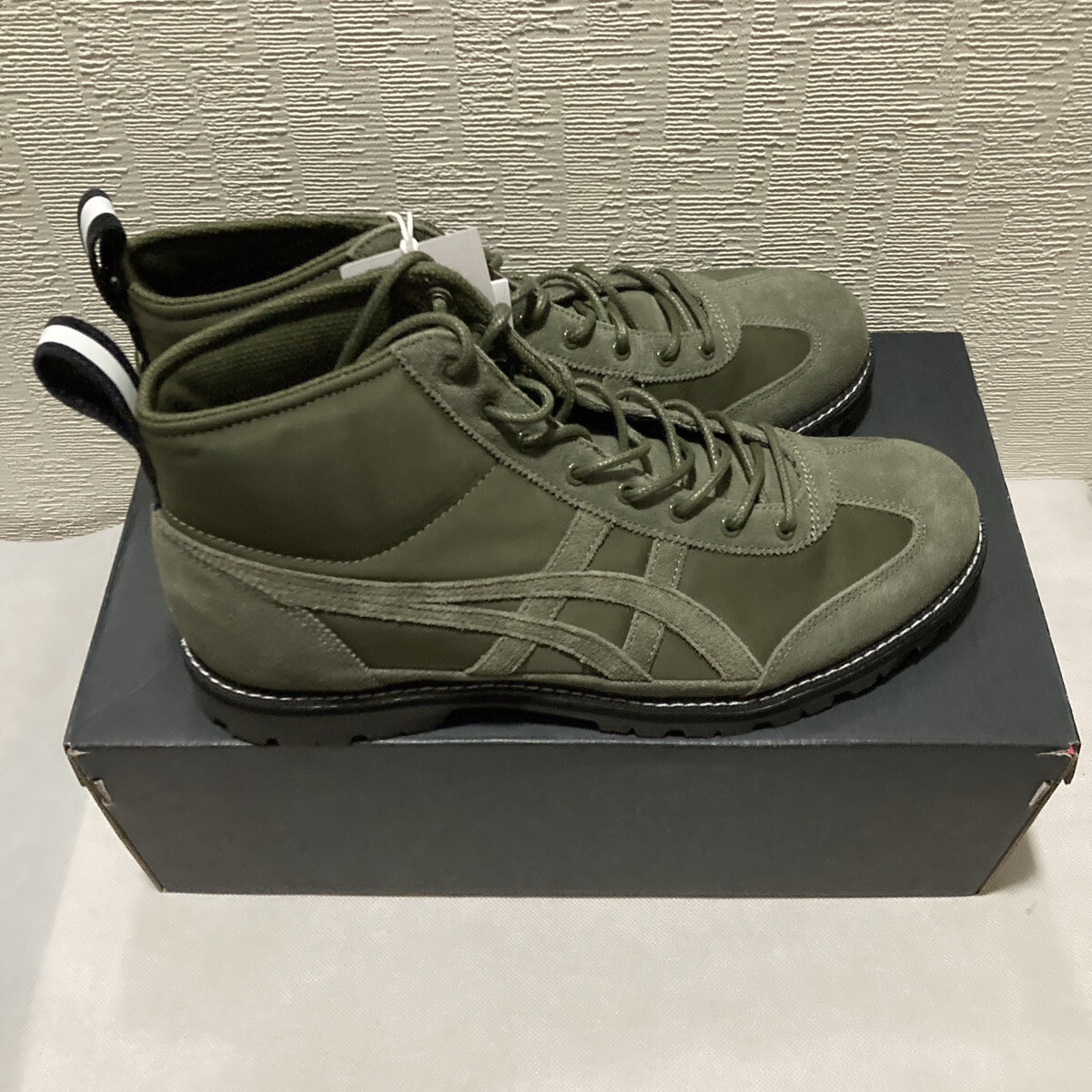 Onitsuka Tiger RINKAN Boot マントルグリーン Onitsuka Tiger RINKAN BOOT BRONZE GREEN/BRONZE GREEN 1183B514