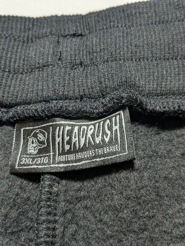 HEAD RUSH Men 3XL Black 13th WARRIOR CHOSEN FEW Jogger Sweatpants EUC - Picture 10 of 18