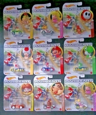 Hot Wheels 1:64 Mario Kart multiple u pick
