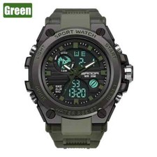 Reloj Digital Militar Relojes de Moda Para Hombre Cuarzo Led Smart Inteligente