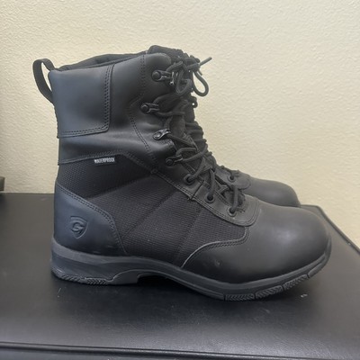 GALLS G-TAC MEN'S ATHLETIC 6'' SIDE ZIP WATERPROOF BOOTS FT1206 BLACK Men s 13W