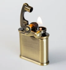 VINTAGE RETRO CLASSIC STYLE LIGHTER Trench Retro CAM IGNITION Lighter O Ring USA