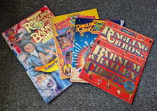 Lot of 4 Ringling Bros and Barnum & Bailey Circus Programs 1980s 1990s